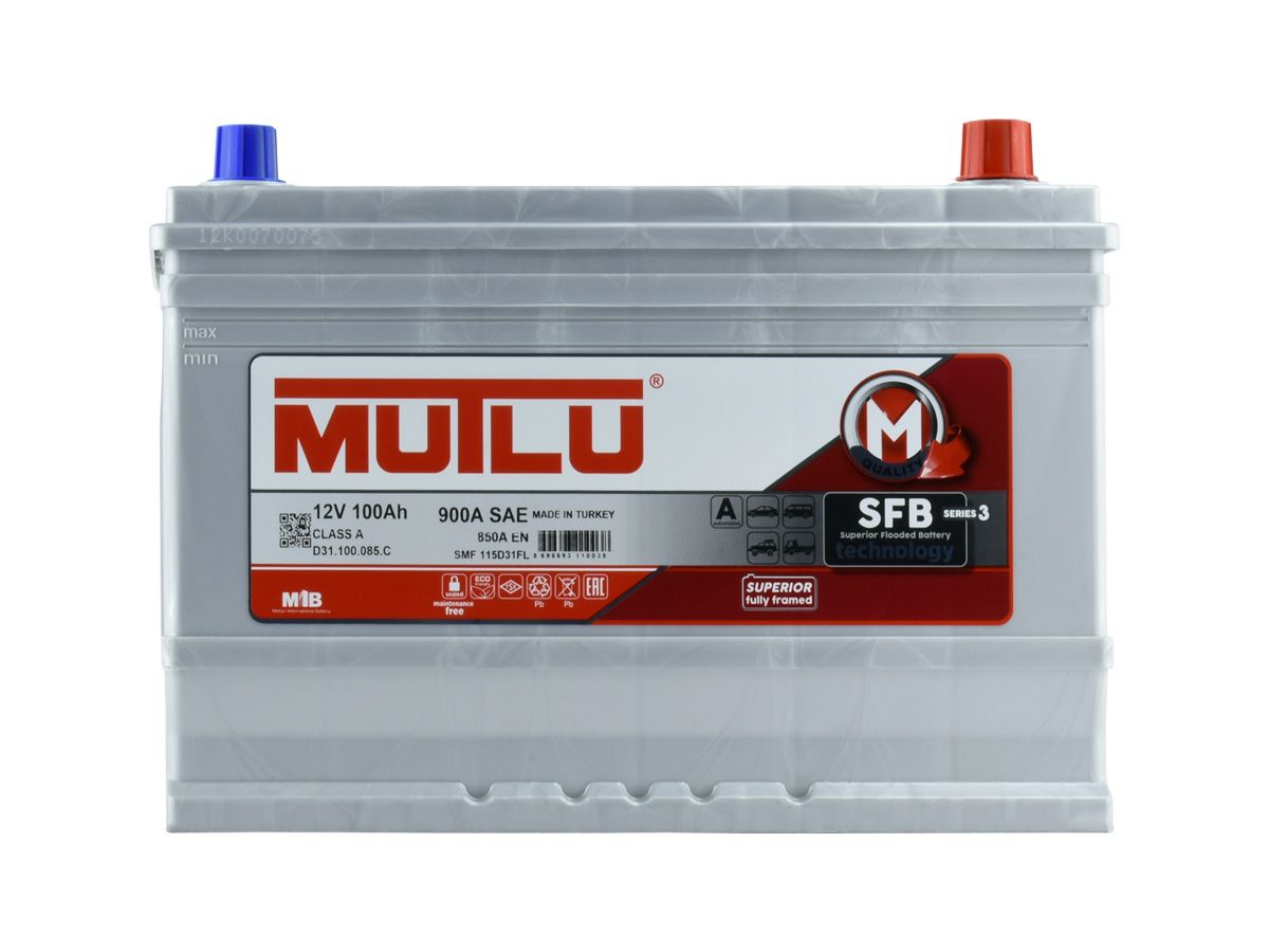 аккумулятор (AKБ) , D31, 90AH, N70, SMF105D31FL, D31.90.072.C - фото №1