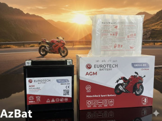 аккумулятор (AKБ) , 30AH, MOTO, EUROTECH, 30MOTO, 30AGM, EBX30-BS