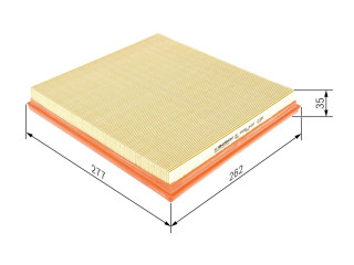 фильтр воздушный BMW 5 серия F10/F11 [рестайлинг] (2013 - 2017), бензин, 13717571355, 124862-YV620