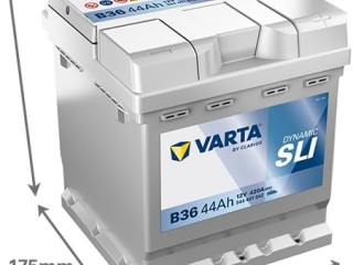 аккумулятор (AKБ) Toyota Aqua 1 поколение NHP10 [2-й рестайлинг] (2017 - 2021), 1.5 л., L0, 40AH, 44AH, 544401042