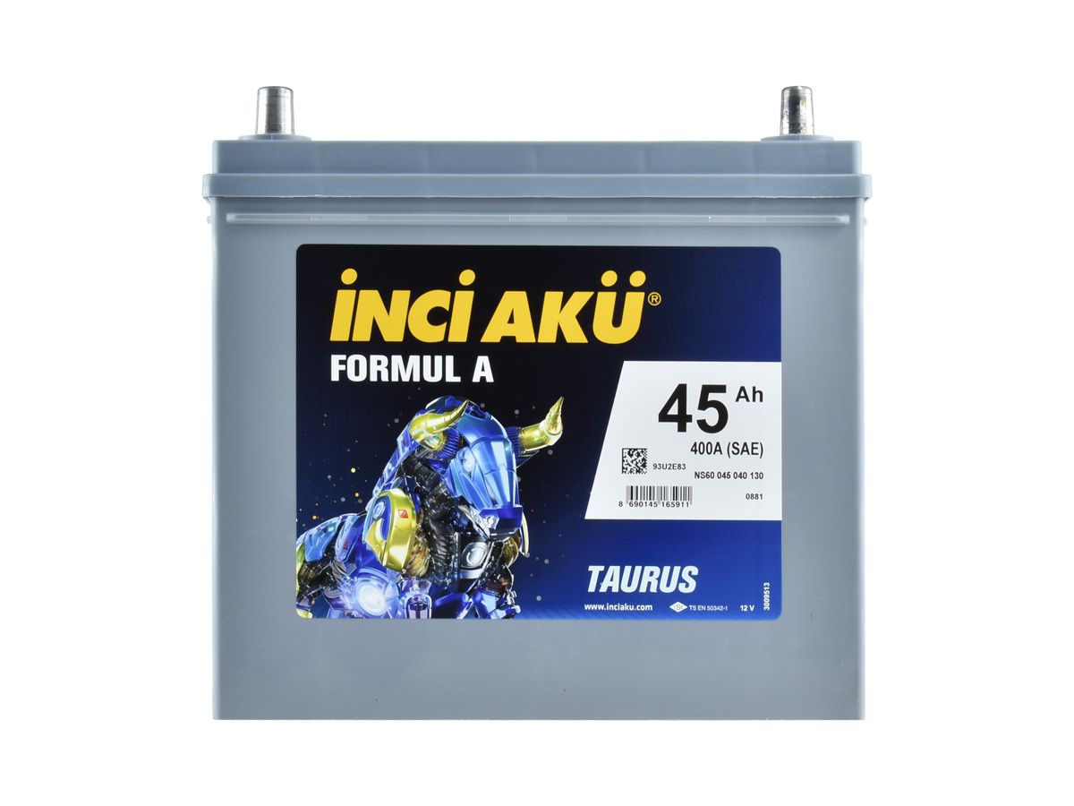 аккумулятор (AKБ) , B24, 45AH, NS60045040130, NS60 - фото №1