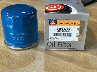 фильтр масляный Chevrolet Cobalt 1 поколение (2004 - 2007), 1.5 л., бензин, 25181616, 96475855, 96985730, P7130, 25181616