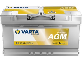 аккумулятор (AKБ) , 95AGM, 595901085J382, 595901085, G14, A5