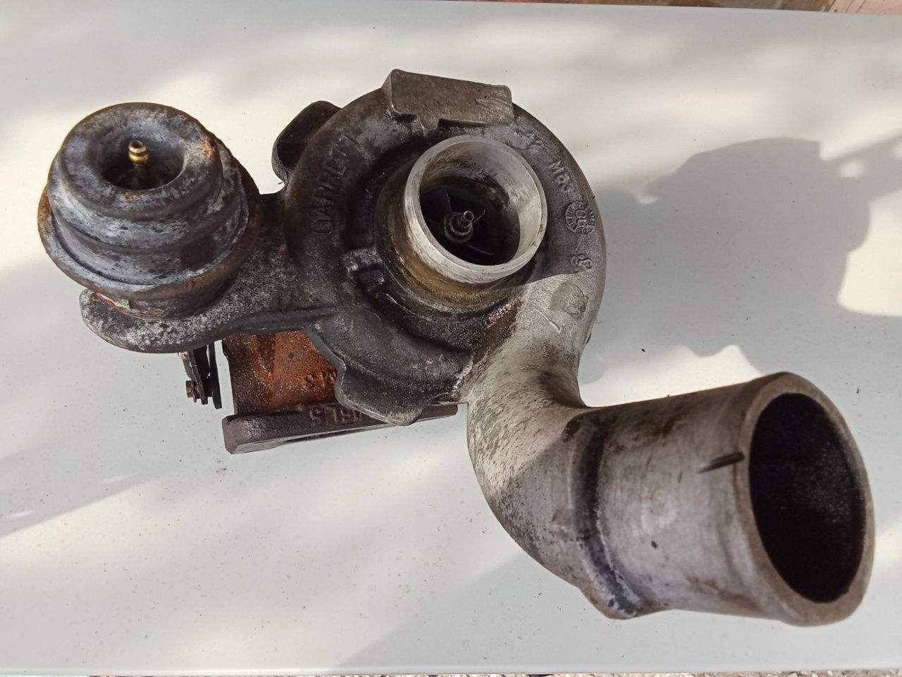 турбина Renault Trafic 2 поколение 2005, 1.9 л., F9Q 760, дизель, МКПП, 751768-0004, MW30620721, 1441100QAA, 1441100Q0A, 5860004, 4402643, 860094, 4409975, 93160135, 9110643, 8200122302, 8200091350, 8200348244, 7711134299, 7701478022, 7711497500, 7700105102C, 7701472751, 8200084399, 8200091350A, 8200458162, 8200143794, 7700105102, 8200091350V, 7700315460, 8200683854, 82107431, 7711497142, 7700108052, 30620721 - фото №1