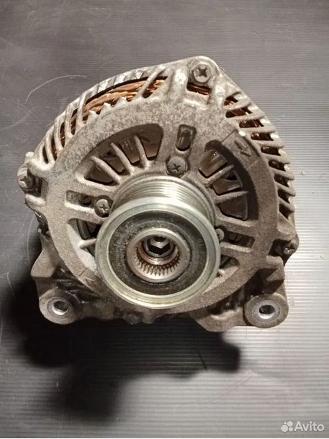 генератор Nissan X-Trail T31 2009, 2.0 л., M9R, дизель, A5228, UD11072A, DRA0381, A004TJ0281, A004TJ0282, A004TJ0282ZE, A4TJ0281, A4TJ0282, A4TJ0282ZE, 231004470R, 7711368888, 8200404465, 8200654785, 8200960536 - фото №1