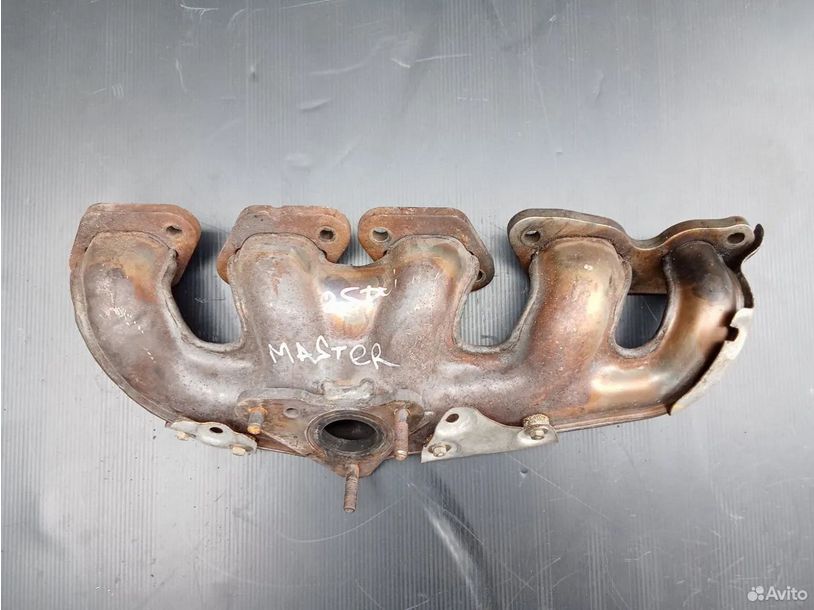 коллектор выпускной Renault Trafic 2 поколение 2006, 2.5 л., G9U 630, дизель, МКПП, 4432750, 8200481959, 8200641758, 93161999 - фото №1