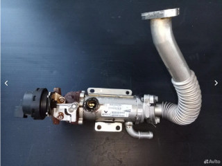 охладитель EGR / Радиатор EGR Renault Trafic 2 поколение [рестайлинг] 2008, 2.0 л., M9R 780, дизель, МКПП, 8200340616, 8200873678, 8200968414, 8200505409, 8200611709, 818791, 7518385, 7518385E, 48011, 88385, 88385E, 83.1237, 83.1237AS, V42-63-0015, 0892690, 963059, 46-2054, WG1720696, WG1794123, WG1903842, WG2099618, CGR5430, EGR198DPSN, EGR198N, 332110009, 332110027, PTA510-0763, 080127N, 818790