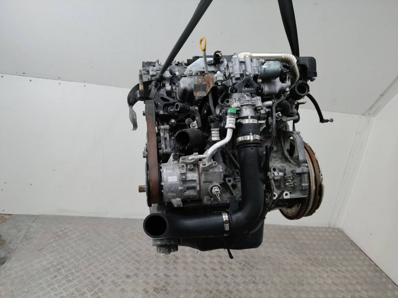 двигатель Toyota Auris 1 поколение 2007, 2.0 л., дизель, МКПП, 1ADFTV - фото №1