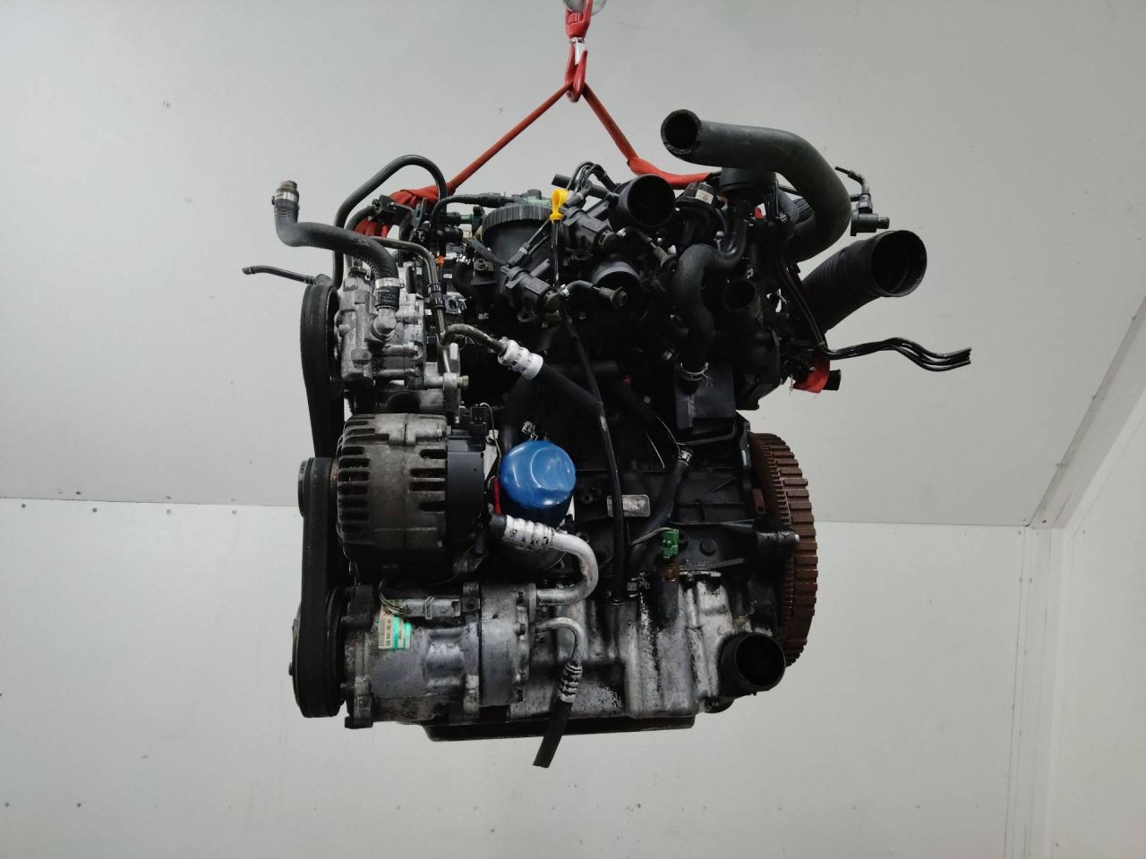двигатель Peugeot 807 1 поколение 2002, 2.2 л., дизель, МКПП, 4HX, 10DZ17 - фото №1