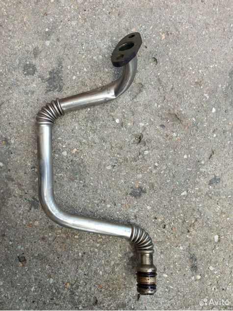 масляная трубка турбины Renault Trafic 2 поколение 2005, 1.9 л., F9Q 760, дизель, МКПП, 8200502013, 4409977, 7700116211, 93160136 - фото №1