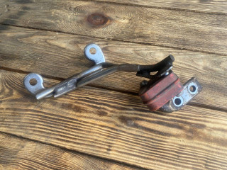 кронштейн глушителя BMW 3 серия E90/E91 [рестайлинг] E90 2010, 3.0 л., N57 D30 A, дизель, АКПП, седан, 7793243