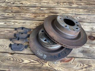 диск тормозной задний BMW 3 серия E90/E91 [рестайлинг] E90 2010, 2.0 л., N43 B20 A, бензин, АКПП, седан, 6764651, 34216764651