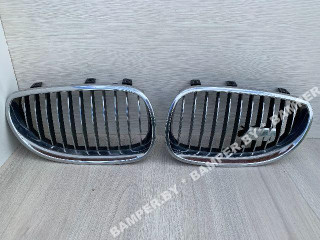 решетка радиатора BMW 5 серия E60/E61 [рестайлинг] 2008, 3.0 л., дизель, АКПП, синий, седан, 51137065701, 51137065702, 7065701, 7065702