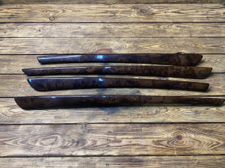 комплект декоративных накладок (дерева) салона BMW 5 серия E60/E61 [рестайлинг] E60 2008, 3.0 л., M57N2 306 D3, дизель, АКПП, седан, 1360106, 1360196, 1360100, 1360185