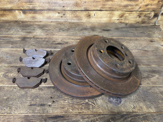 диск тормозной задний BMW 3 серия E46 [рестайлинг] E46/2 2004, 2.0 л., N46 B20 A, бензин, МКПП, купе