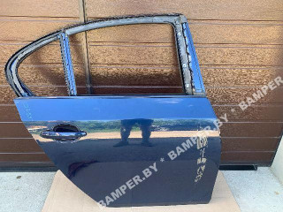 дверь задняя правая BMW 5 серия E60/E61 [рестайлинг] 2008, 3.0 л., дизель, АКПП, синий, седан