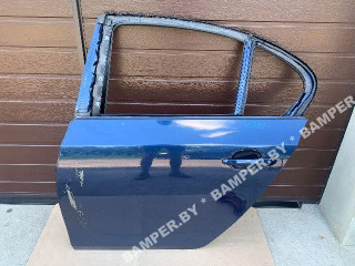 дверь задняя левая BMW 5 серия E60/E61 [рестайлинг] 2008, 3.0 л., дизель, АКПП, синий, седан