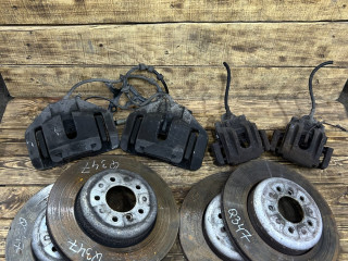 комплект тормозов BMW 5 серия E60/E61 [рестайлинг] E60 2007, 3.0 л., N53 B30 A, бензин, АКПП, седан