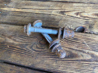 болт развальный BMW X3 E83 [рестайлинг] E83 2007, 3.0 л., M57N2 306D5, дизель, АКПП, внедорожник 5 дв.