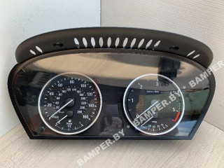 щиток приборов (приборная панель) BMW 5 серия E60/E61 [рестайлинг] 2008, 3.0 л., дизель, АКПП, синий, седан, 62109177262, 9177262