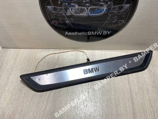 накладка на порог внутренняя BMW 7 серия F01/F02 2009, 4.4 л., бензин, АКПП, седан, 51477181011, 7181011, 51477181015, 7181015