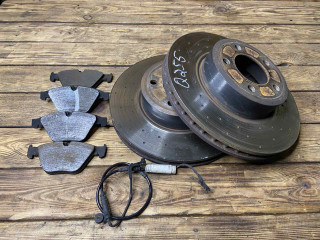 диск тормозной передний BMW 5 серия E60/E61 [рестайлинг] E60 2007, 3.0 л., M57N2 306 D3, дизель, АКПП, седан