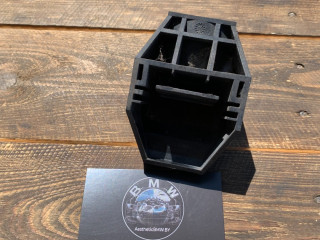 кронштейн радиатора BMW 3 серия E46 E46/2 2001, 1.9 л., M43 B19 (194E1), бензин, МКПП, купе, 17111436264, 1436264