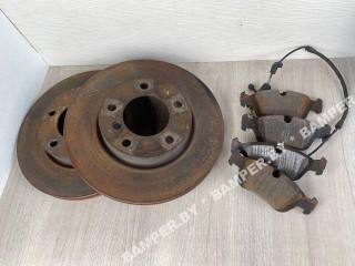 диск тормозной передний BMW 3 серия E46 1999, 2.5 л., M54 B25 (256S5), бензин, МКПП, купе