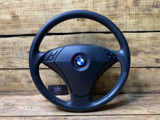 руль BMW 5 серия E60/E61 E60 2006, 3.0 л., M57N 306 D2, дизель, АКПП, седан