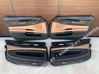 Обшивка двери (дверная карта) комплект BMW 7 серия F01/F02 2008, 4.4 л., бензин, седан
