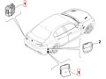 решетка вентиляции багажника Alfa Romeo Giulia 2 поколение 952 2017, 2.0 л., бензин, серый, седан, 50546093, 52076397 - фото №5