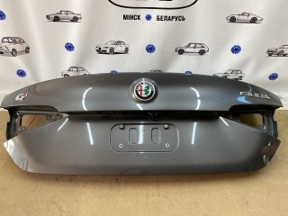 крышка багажника (дверь 3-5) Alfa Romeo Giulia 2 поколение 952 2017, 2.0 л., бензин, серый, седан