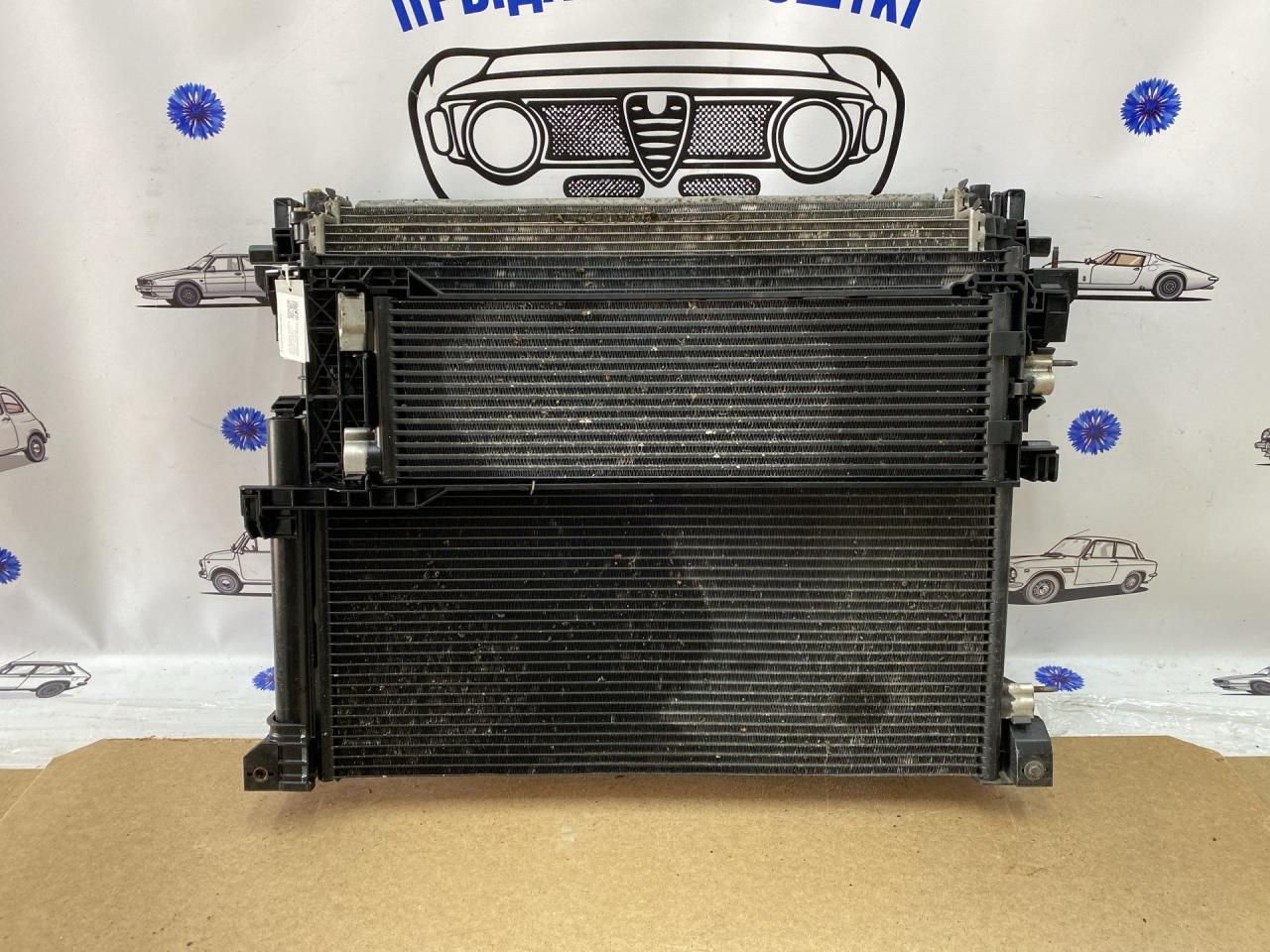 кассета радиаторов Alfa Romeo Giulia 2 поколение 952 2018, 2.0 л., бензин, АКПП, седан, полный привод - фото №1