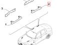 ручка внутренняя потолочная Alfa Romeo Giulia 2 поколение [рестайлинг] 952 2020, 2.0 л., бензин, АКПП, белый, седан, полный привод, 156122884, 156143758, 156112924 - фото №4