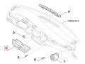 дефлектор обдува салона Alfa Romeo Giulia 2 поколение 952 2017, 2.0 л., бензин, АКПП, седан, 156110178 - фото №5