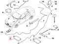 усилитель антенны Alfa Romeo Giulia 2 поколение 952 2017, 2.0 л., бензин, АКПП, седан, 50534820 - фото №3