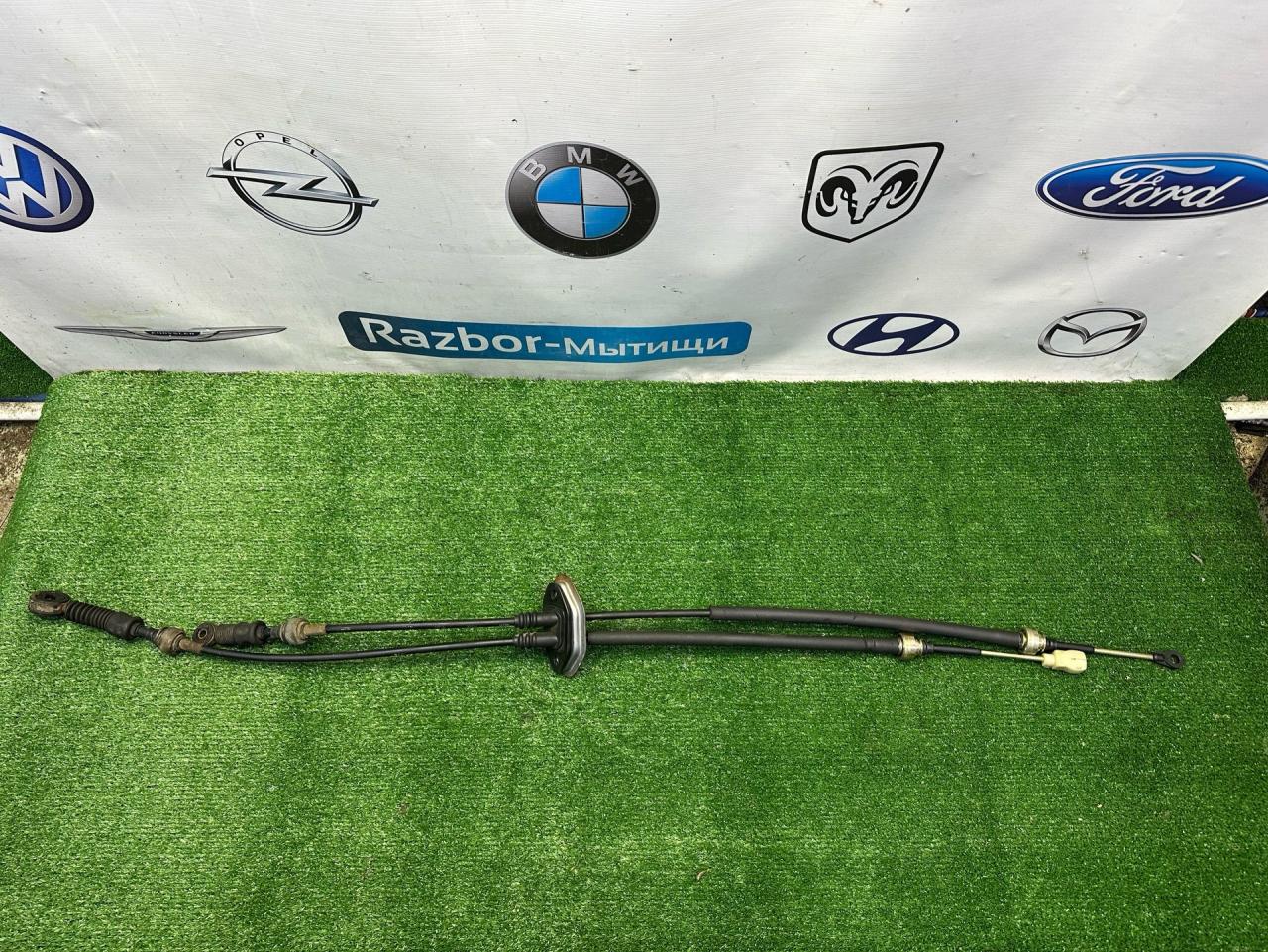 трос кулисы КПП Hyundai Getz 1 поколение 2005, 1.3 л., G4EA, бензин, МКПП, красный, передний привод - фото №1
