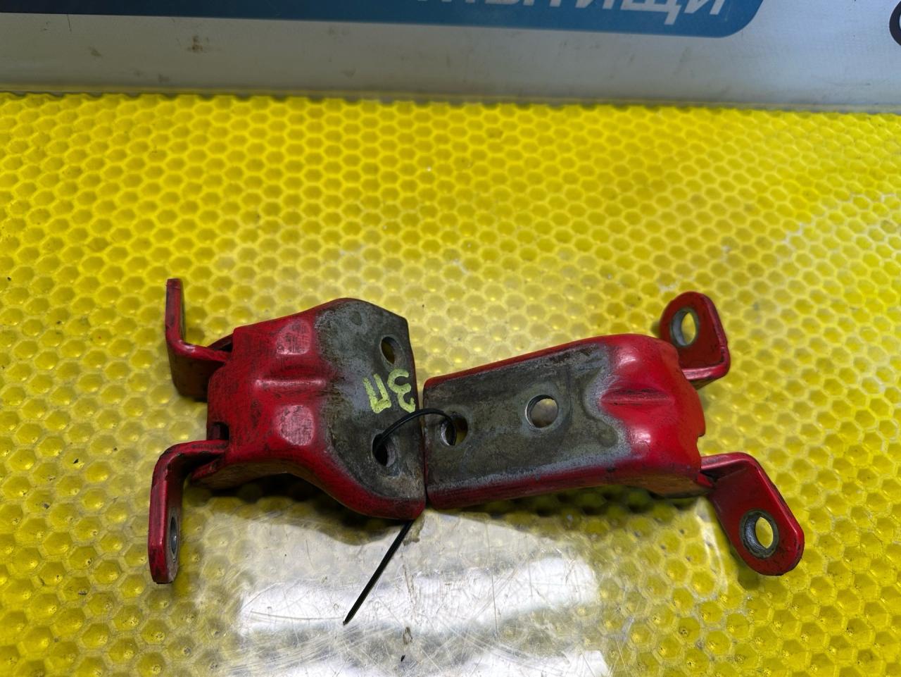 петля двери Hyundai Getz 1 поколение 2005, 1.3 л., G4EA, бензин, МКПП, красный, передний привод - фото №1