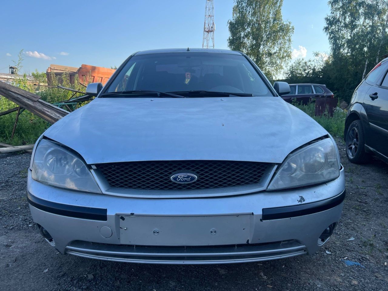 бампер передний Ford Mondeo 3 поколение 2002, 2.0 л., бензин, МКПП, седан - фото №1