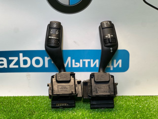 переключатель подрулевой (стрекоза) Ford Focus 2 поколение BK 2006, 1.4 л., ASDB, бензин, желтый, купе, передний привод, 4M5T13335BD, 4M5T17A553BD
