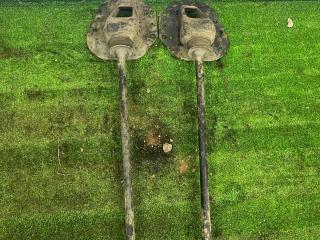 рычаг задний Honda Odyssey 1 поколение RA4 1999, 2.3 л., F23A, бензин, АКПП, синий, полный привод, правый руль