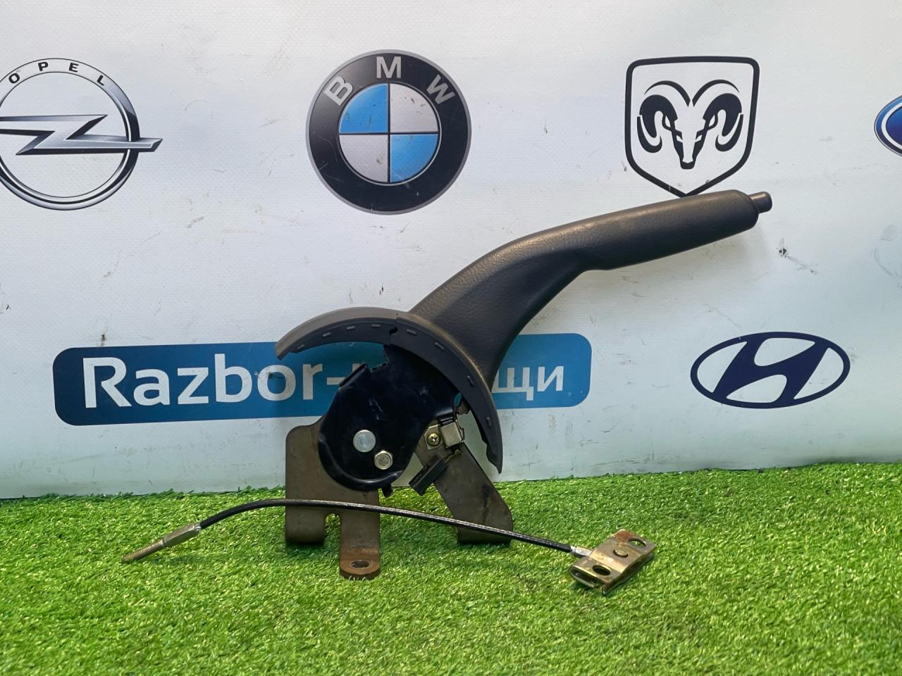 рычаг ручного тормоза (ручника) Mitsubishi Lancer 9 поколение 2004, 1.6 л., 4G18, бензин, АКПП, пурпурный, седан, передний привод, MN102750HB - фото №1