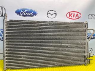 радиатор кондиционера Ford Focus 1 поколение [рестайлинг] 2003, 1.6 л., FYDA, бензин, МКПП, серебристый, седан