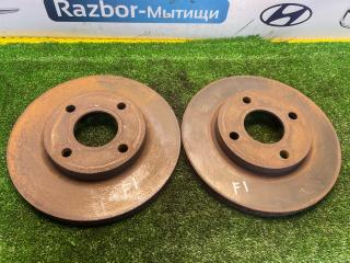 диски тормозные (комплект) Ford Focus 1 поколение [рестайлинг] 2004, 1.8 л., бензин, хетчбэк 5 дв.