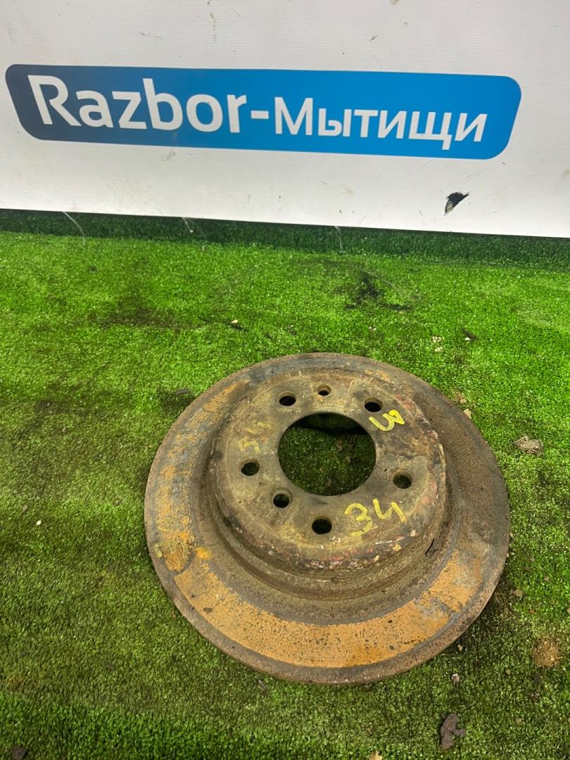 диски тормозные задние BMW 5 серия E34 1991, 2.0 л., M50 B20, бензин, МКПП, седан, задний привод - фото №1