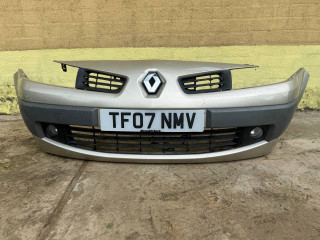 бампер передний Renault Scenic 2 поколение [рестайлинг] 2006, бензин, МКПП