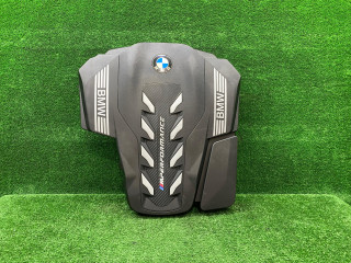 декоративная крышка двигателя BMW 8 серия G14/G15 G16 2020, 4.4 л., N63 B44 C, бензин, АКПП, mineralweiß metallic (a96), седан, 8489414, 11148489414