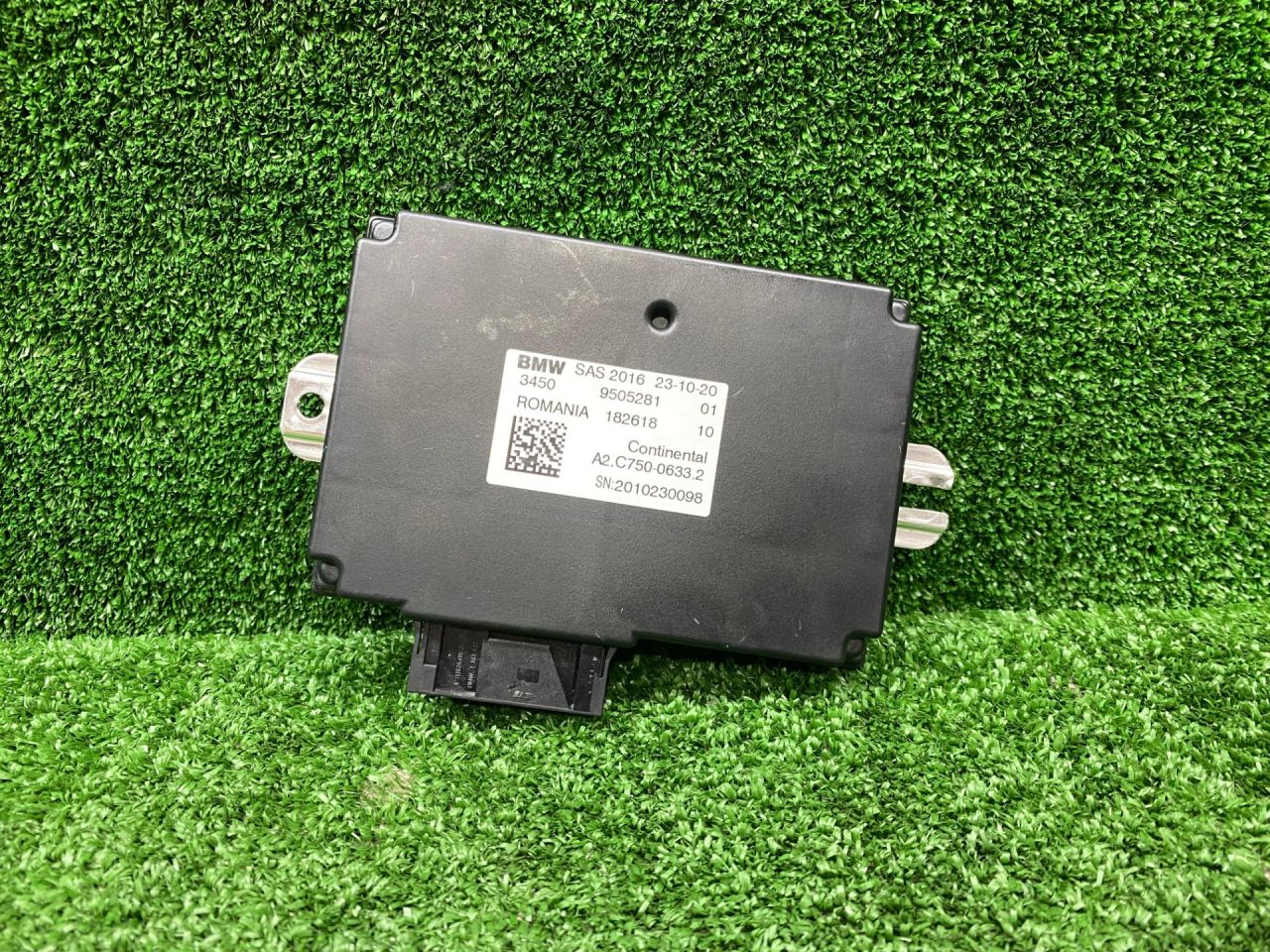 блок управления sas BMW X3 M F97 2021, 3.0 л., S58B30A, бензин, АКПП, black sapphire metallic (475), внедорожник 5 дв., полный привод, 9505281, 34509505281 - фото №1