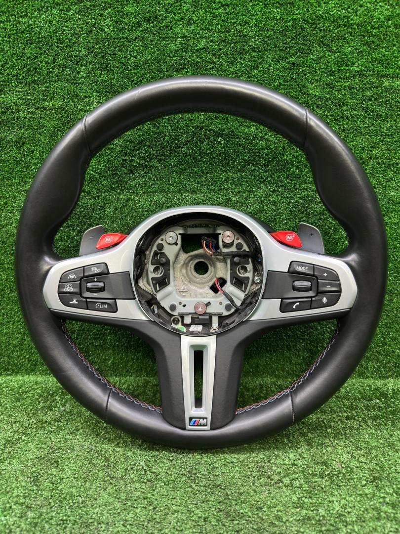 руль BMW X3 M F97 2020, 3.0 л., S58B30A, бензин, а300, полный привод, правый руль, 8096345, 8096345