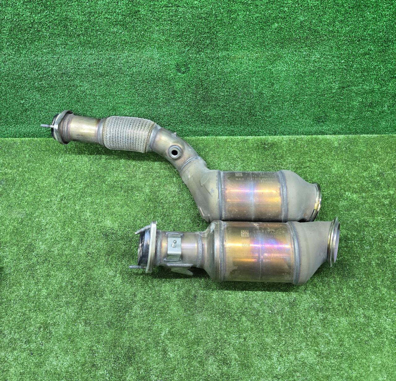 катализатор BMW M3 G80/G81 G80 2021, 3.0 л., S58B30A, бензин, МКПП, 475, седан, задний привод, 9501473, 18329501473 - фото №1